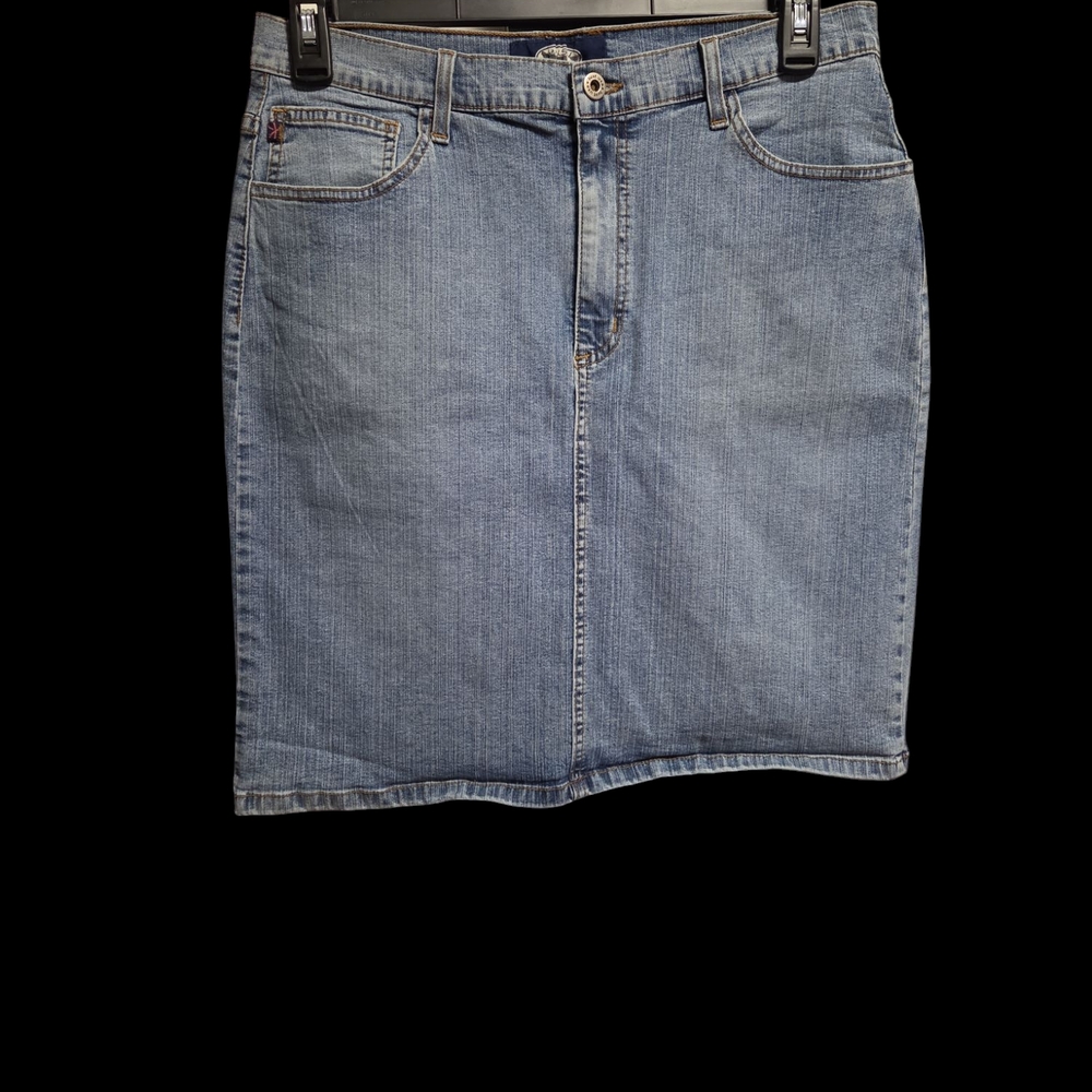 Blue Denim Skirt